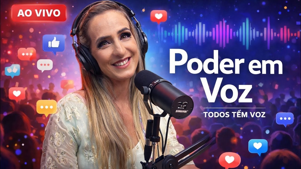 Cláudia dá Voz está ao vivo!