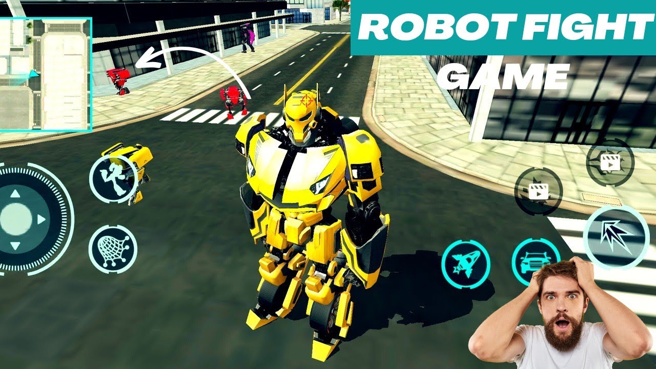 Robot Transform & Fight | Robot On Mission | Robot Fight Game