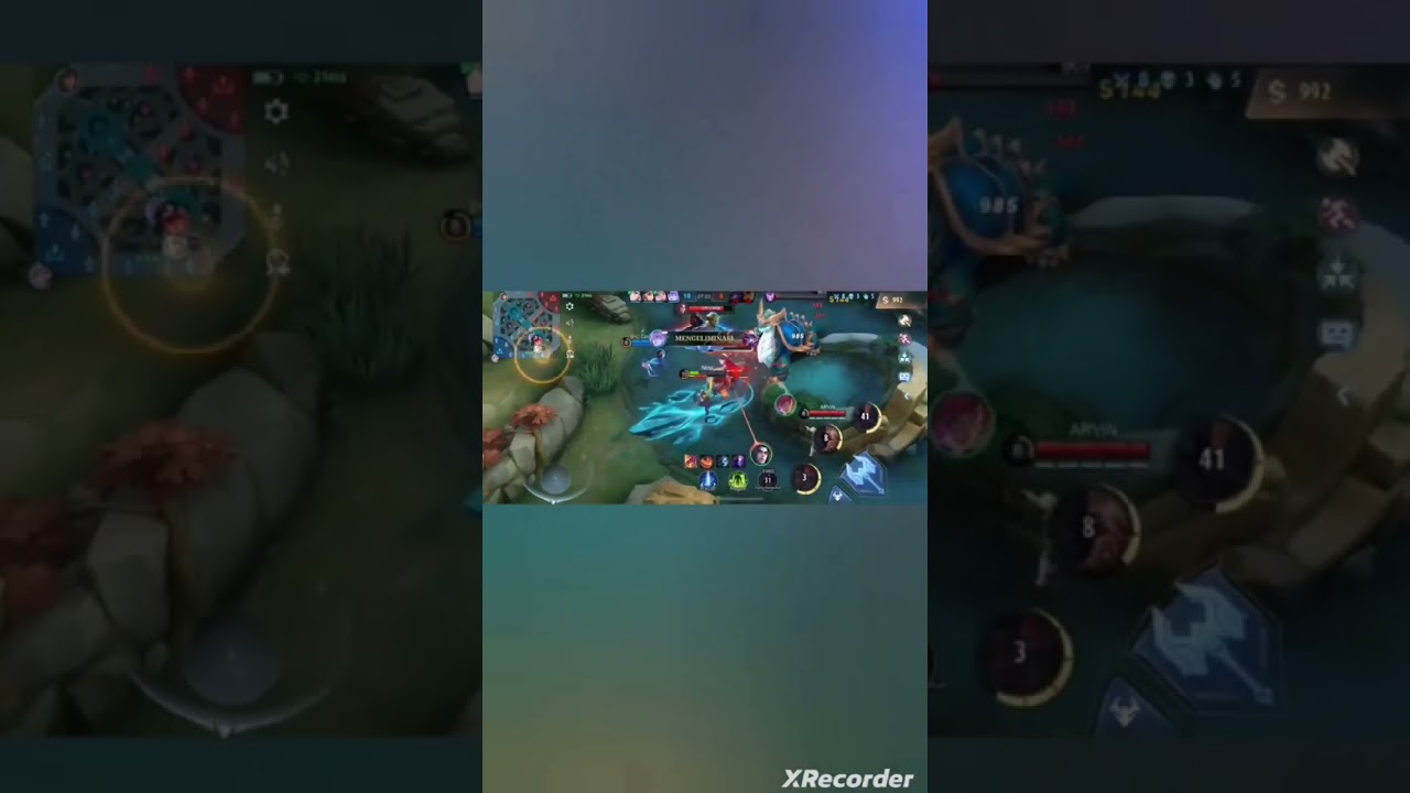 Ketika Haya rebutan LORD 1vs5 apa yg terjadi? AUTO RATA BOS #shorts #mobilelegends #mlbb #gusion