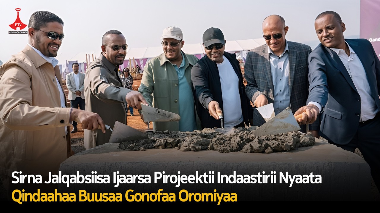 Sirna Jalqabsiisa Ijaarsa Pirojeektii Indaastirii Nyaata Qindaahaa Buusaa Gonofaa Oromiyaa