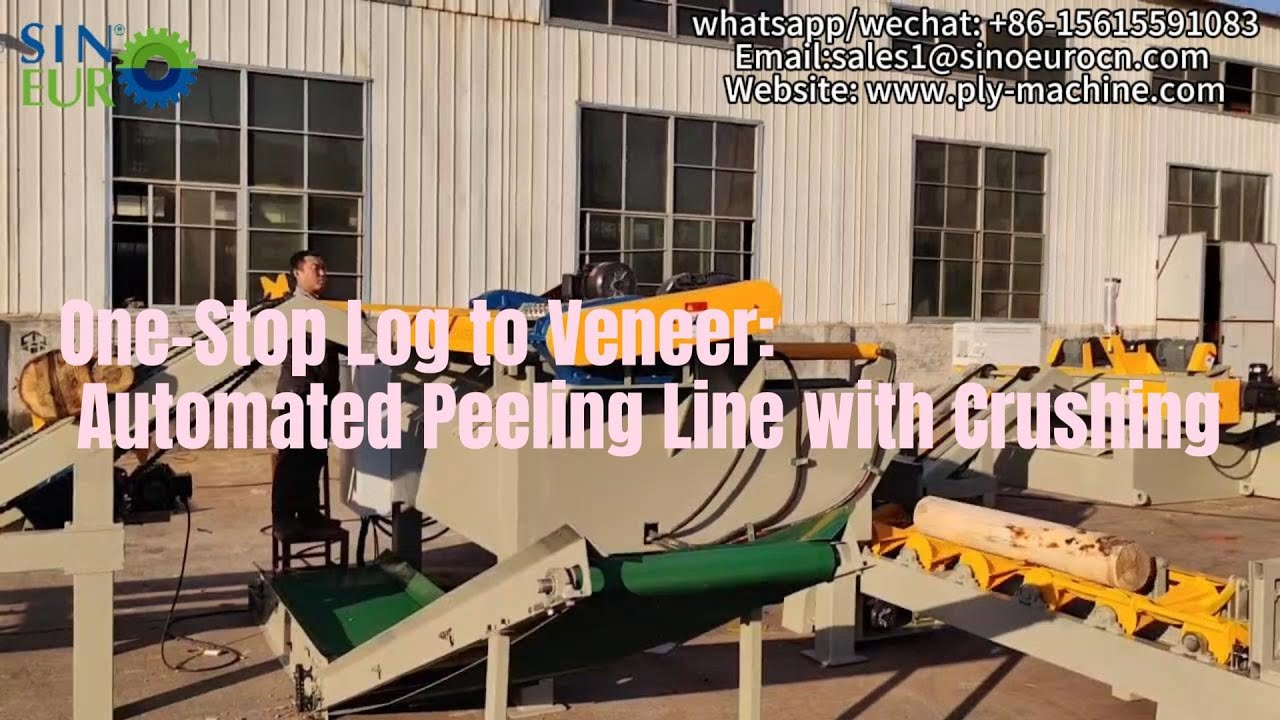 High-Efficiency Plywood Manufacturing Machinery: Full Plywood Making Machine Production Line