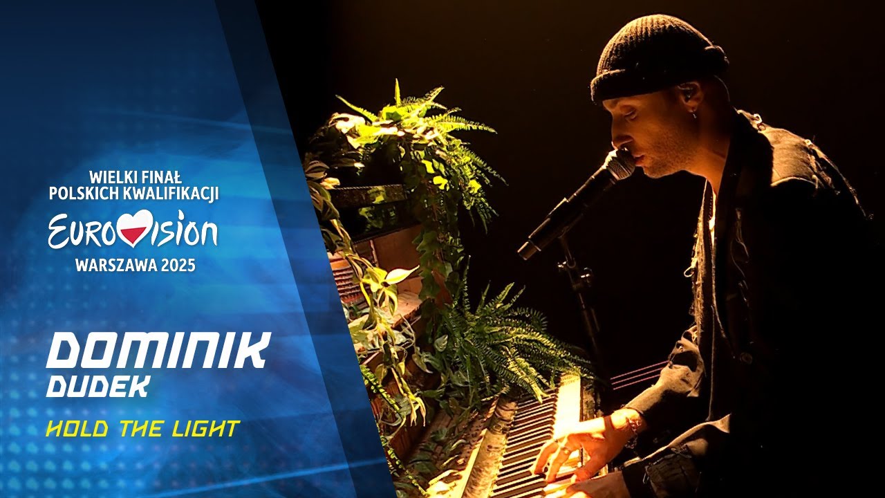 Dominik Dudek - Hold The Light || Wielki Finał Polskich Kwalifikacji - Eurowizja 2025