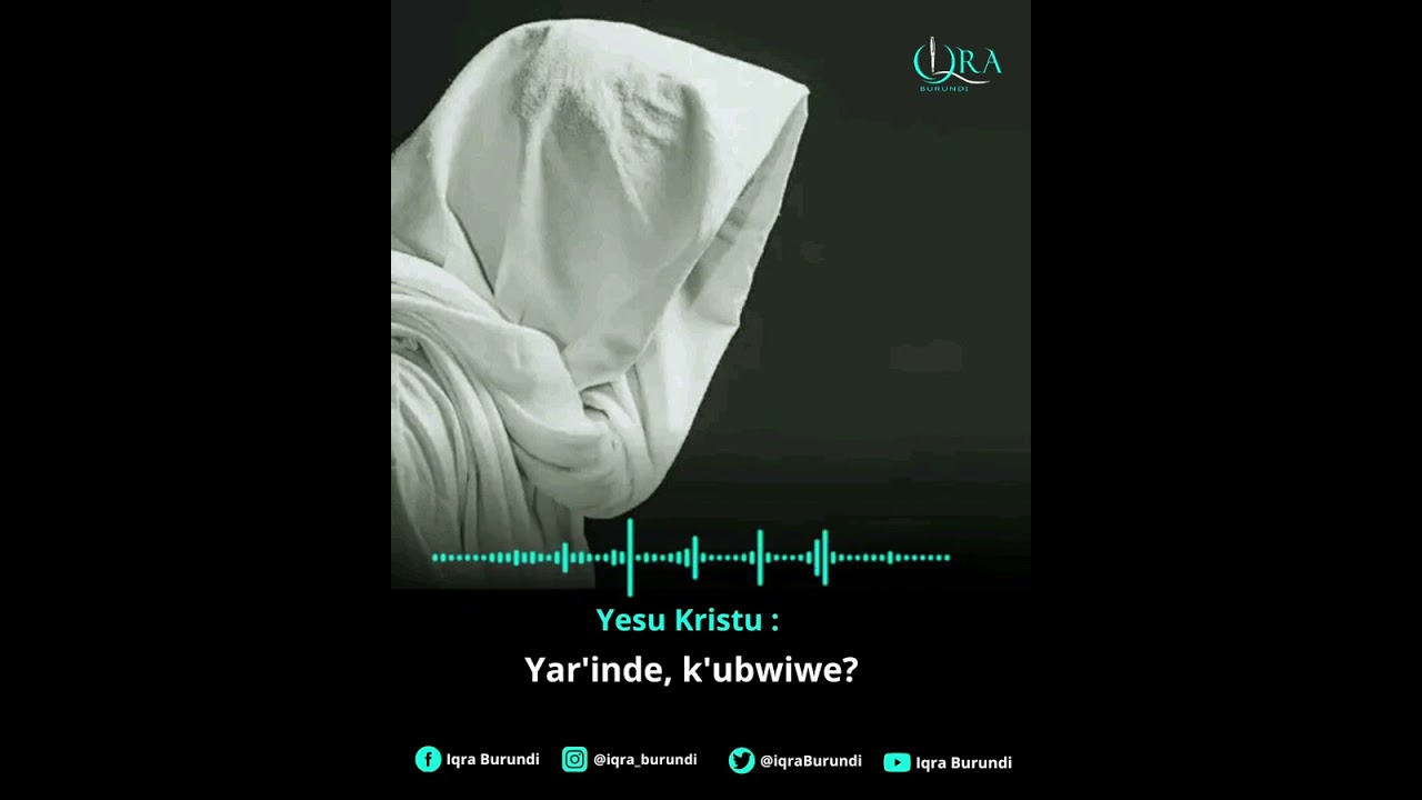 Yesu Kristu : Yar'inde, k'ubwiwe? / Ivyo aba Pasteurs batigera basomera mu mashengero..