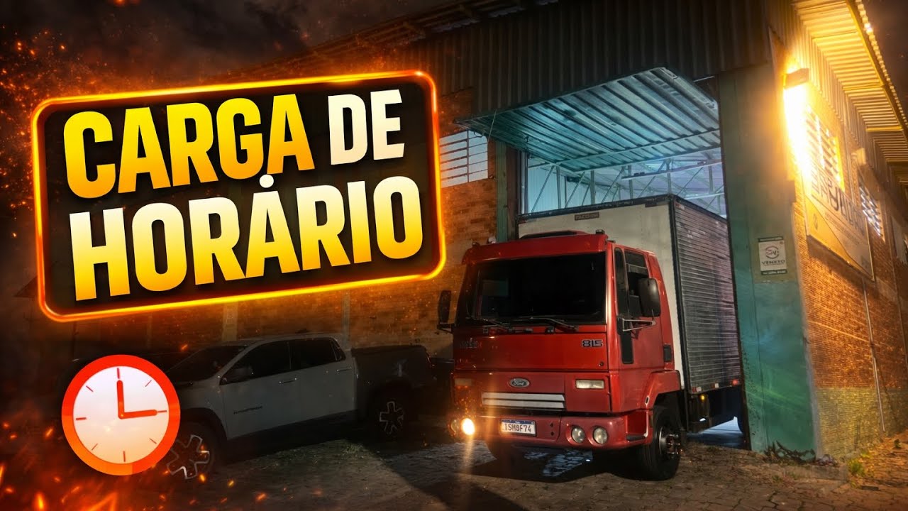 CARGA DIVERSA NO HORÁRIO!🤩