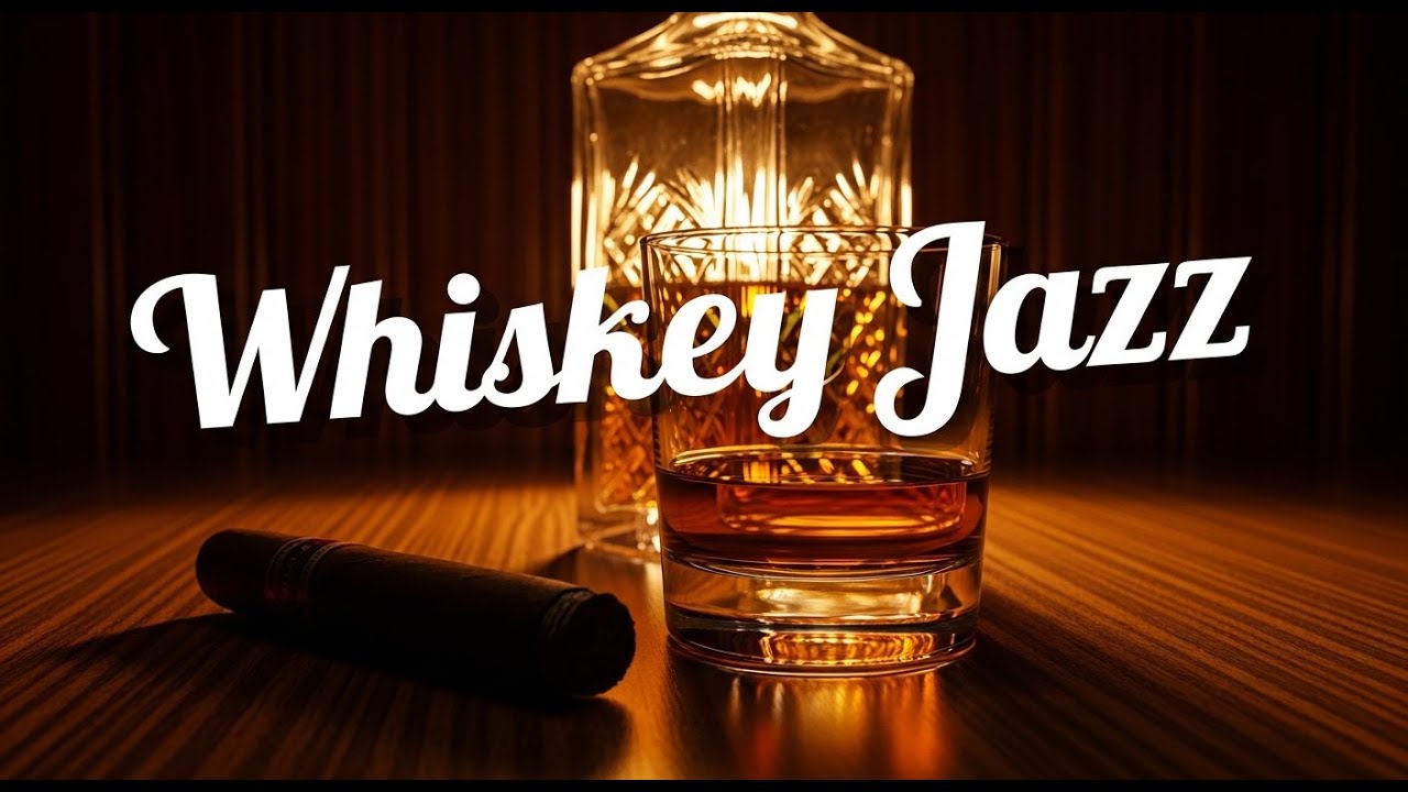 🔴 Whisky Jazz Bar 🥃 Smooth Sax & Piano for Late Night Relaxation