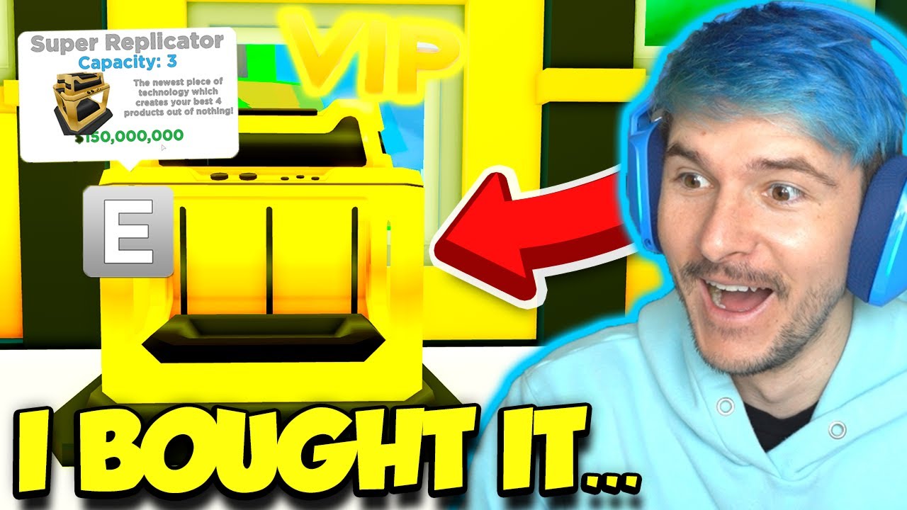 Buying The SUPER REPLICATOR For $150,000,000 IN MY STORE!! (Roblox)