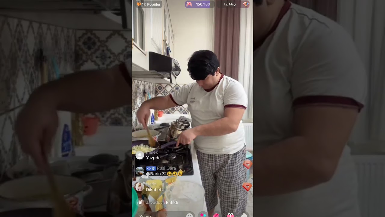 BABOŞ MAKARON XƏNGƏLİ YEYİR ( BABOŞUN MAKARON XƏNGƏLİ BİŞİRMƏ ÜSULU)