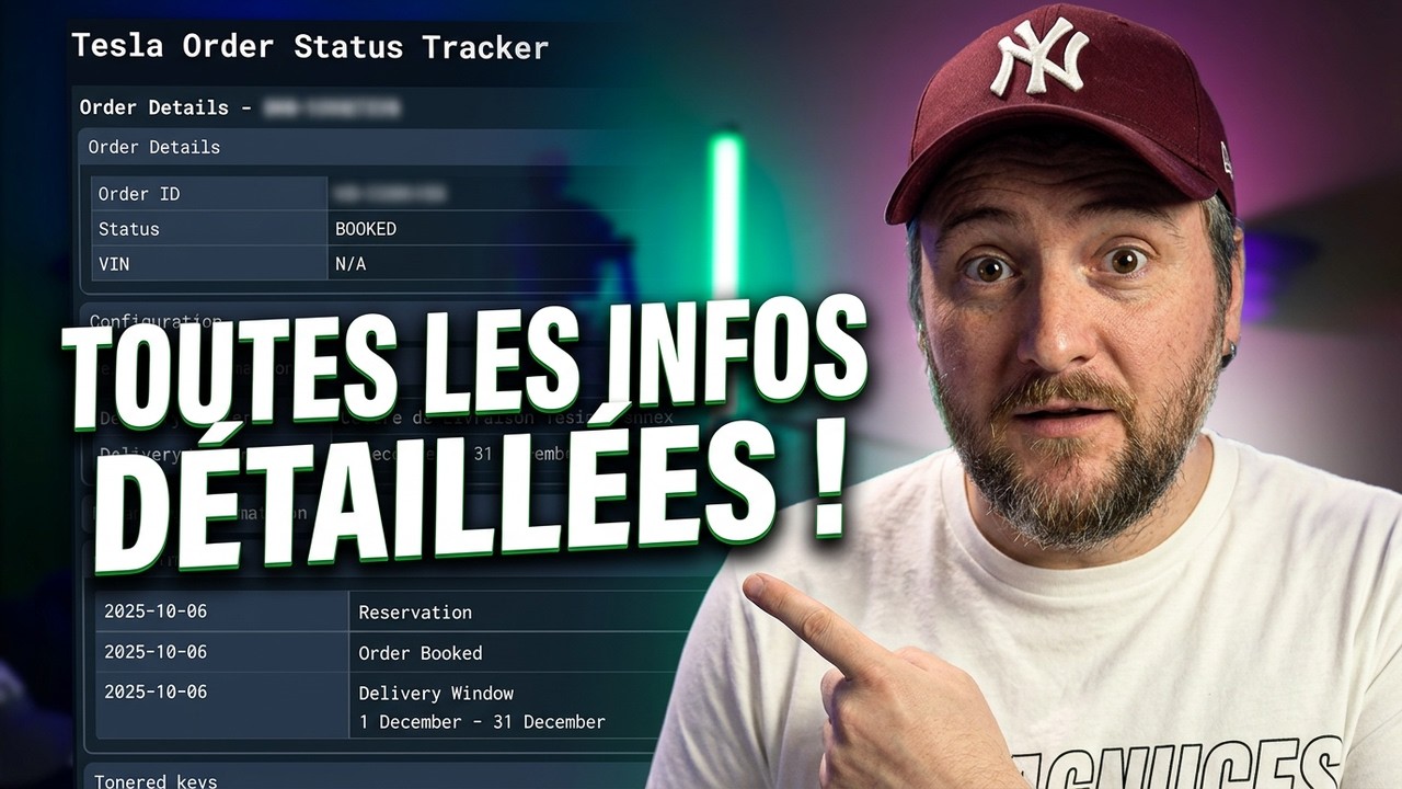 Suivi commande Tesla : obtenir TOUTES les informations en détail !