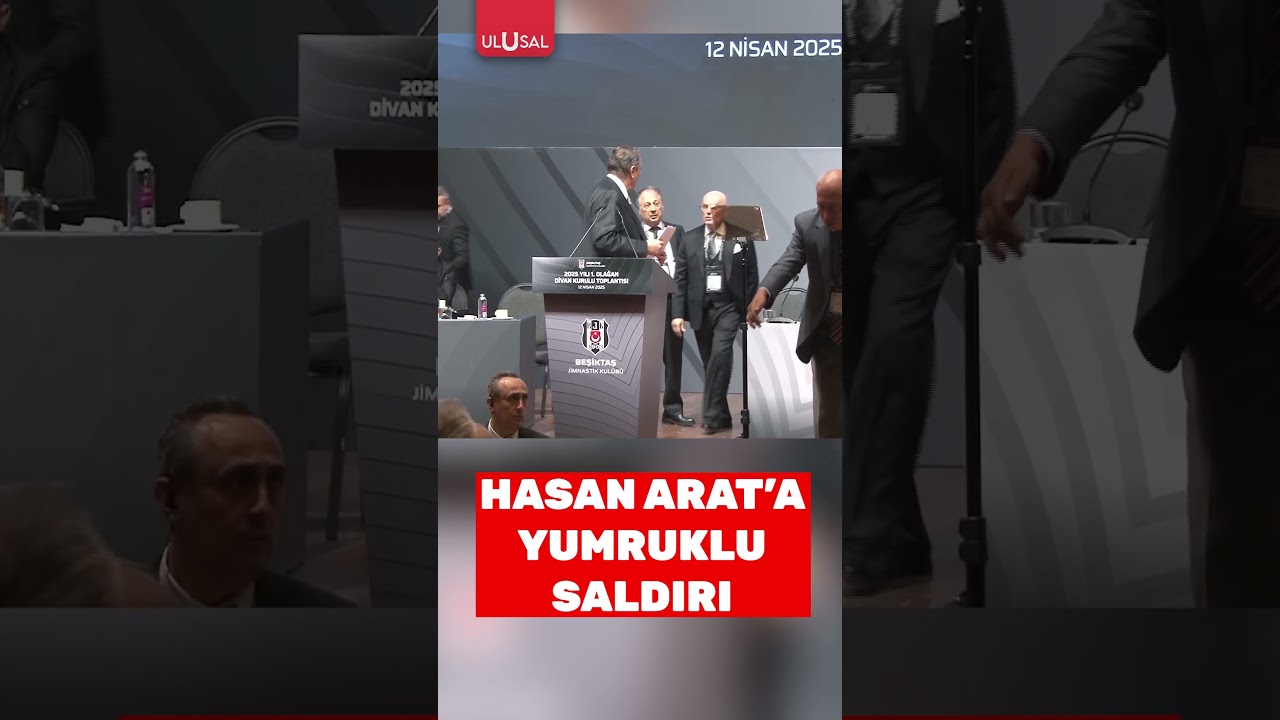 Hasan Arat'a saldırının en net g&ouml;r&uuml;nt&uuml;s&uuml; #shorts #hasanarat #beşiktaş