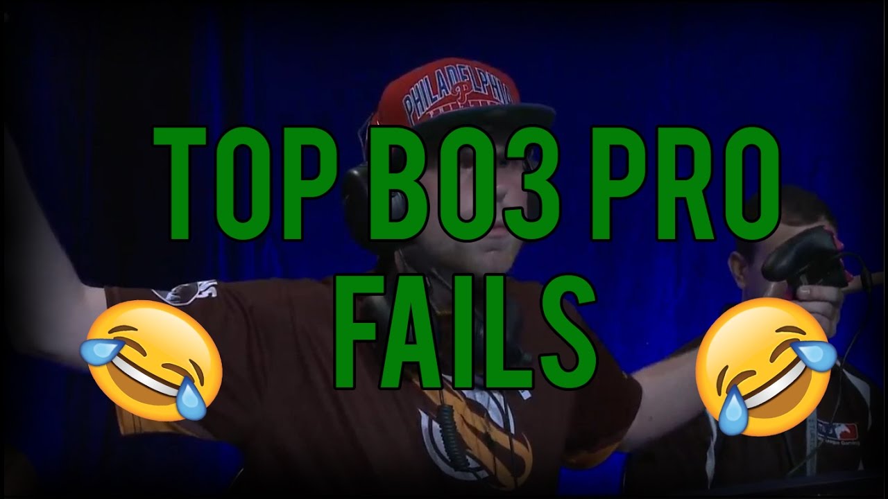 Best Pro Fails in Bo3(Crimsix,Pacman,Nagafen)
