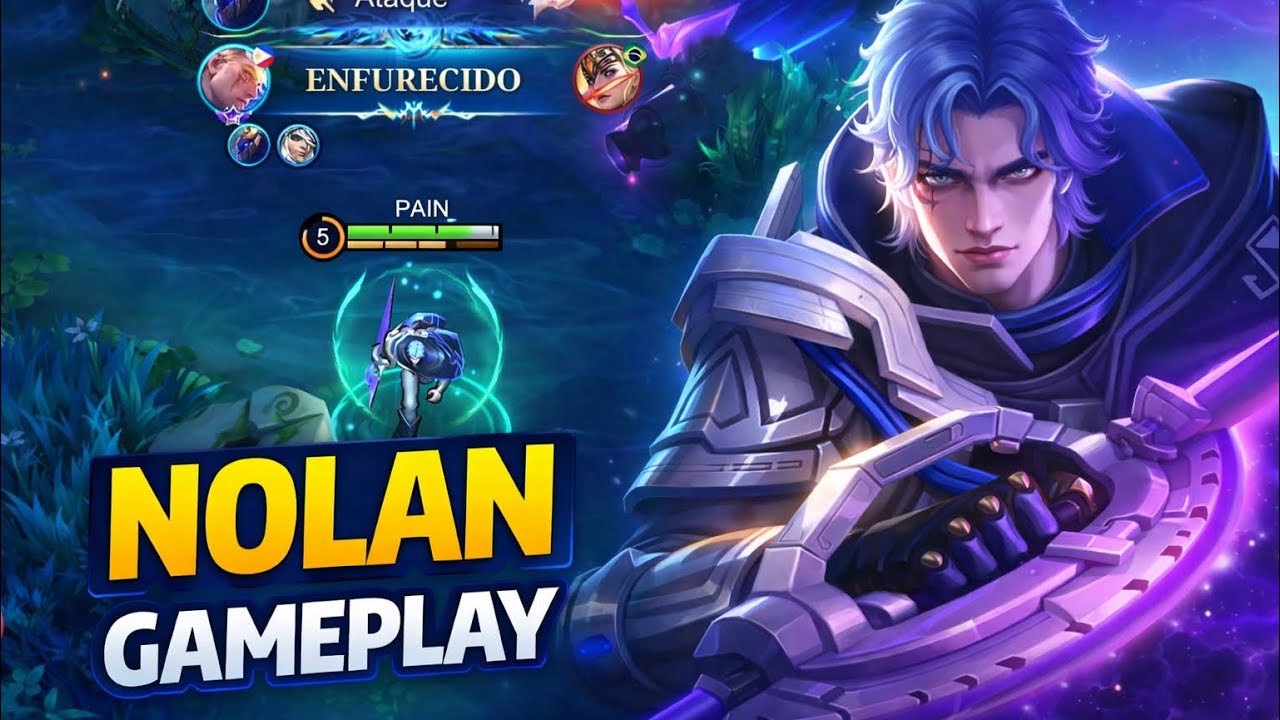 É O BANGAS… E NÃO TEM JEITO 😭🔥| NOLAN GAMEPLAY - MOBILE LEGENDS 