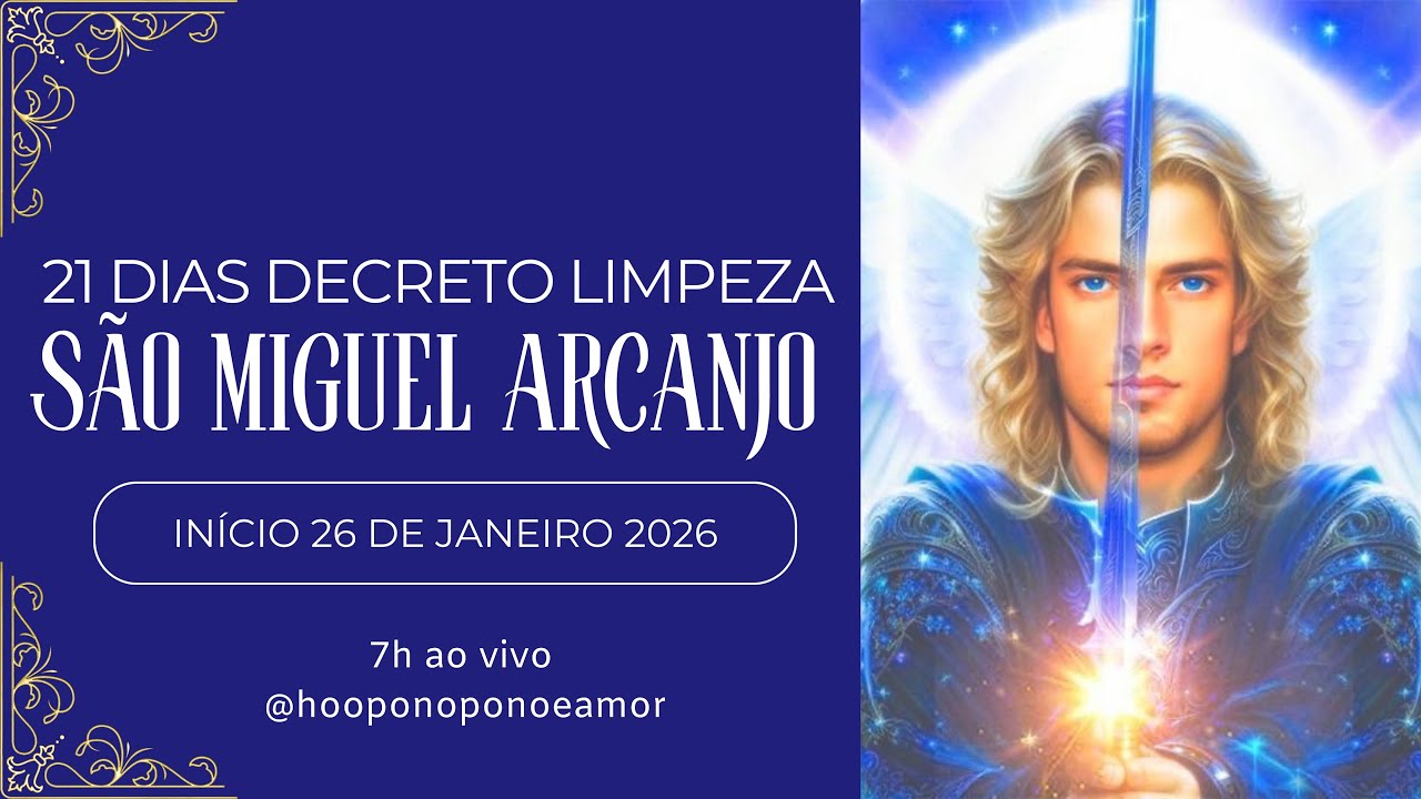 26.01.2026 01/21 Limpeza São Miguel! Energia semana Signos✨