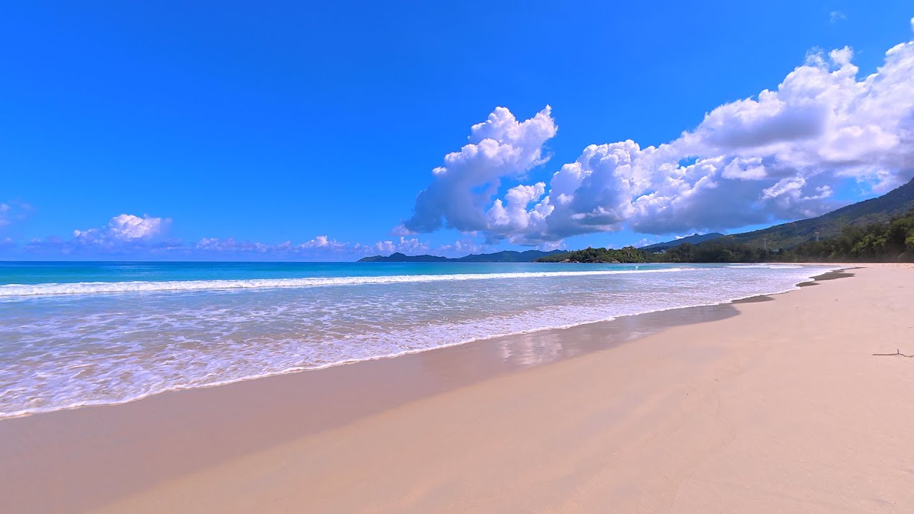 🏝 Seychelles Beach and Ocean Water . Ocean 4K Ultra HD