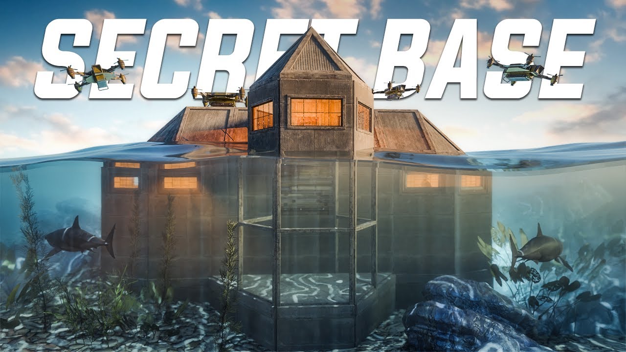 J'AI CR&Eacute;&Eacute; UNE BASE SECRETE SOUS L'OCEAN ULTRA FORTE ! Rust