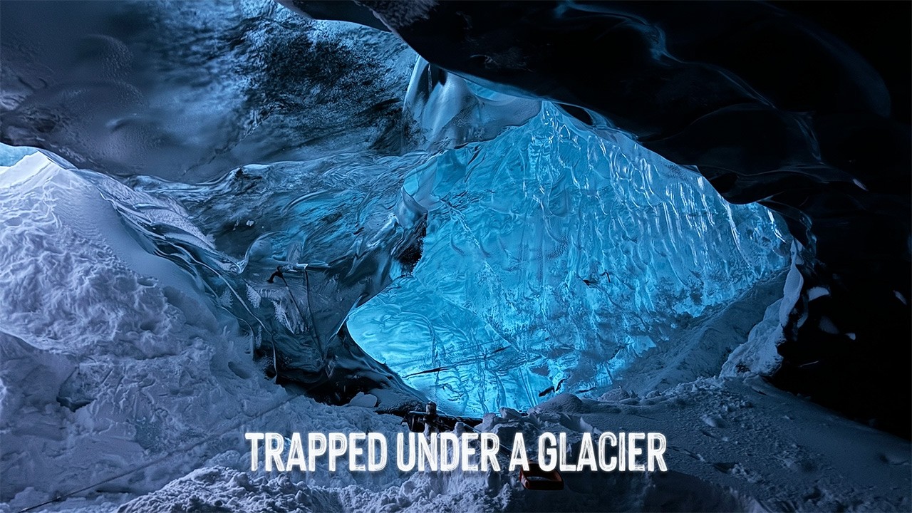 Surviving an Icelandic Volcano | Ice Cave 700 Year Old Folk Tale #iceland #traveldestinations