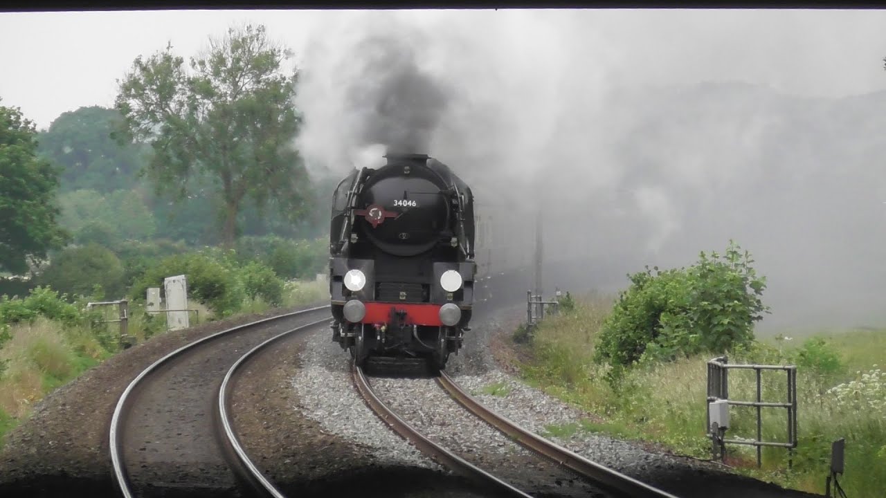 Trains at Tiverton Parkway Station (Includes Class 50 & 34046 Bruanton) 18th June 2022