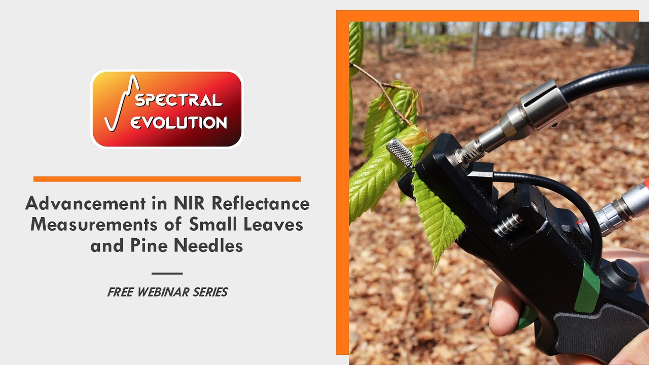WEBINAR - Advancement in NIR Reflectance Measurements of Small Leaves and Pine Needles