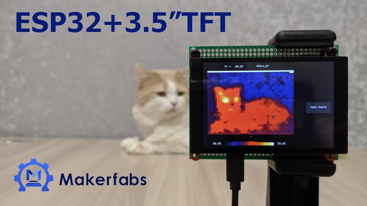 Платформа для разработки на ESP32 с 3.5