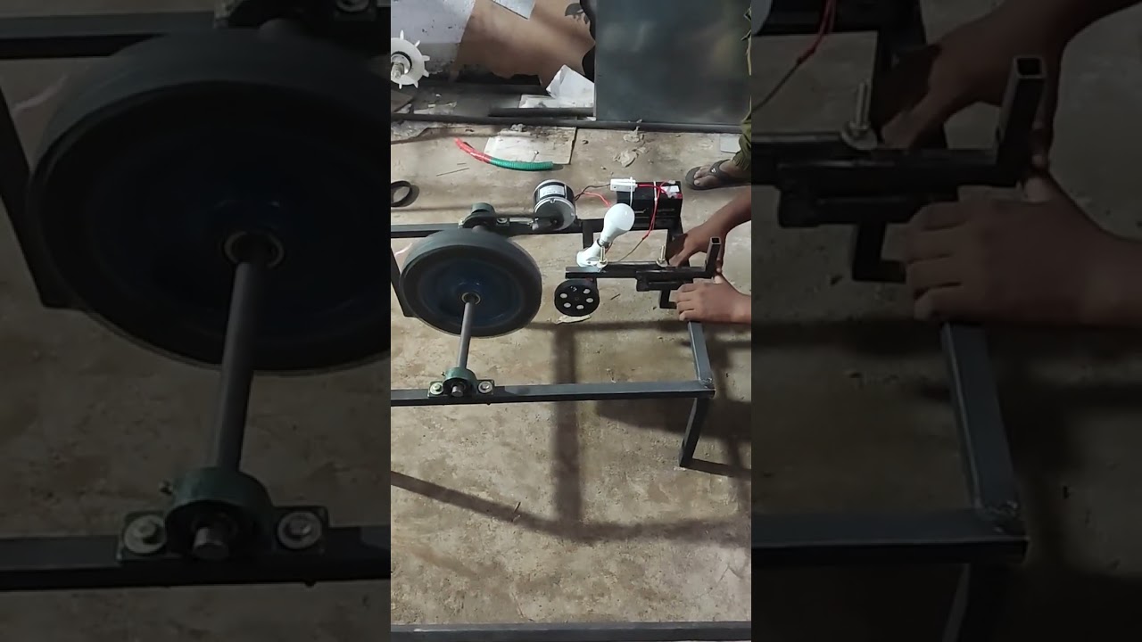 Regenerative Braking system using DC motor