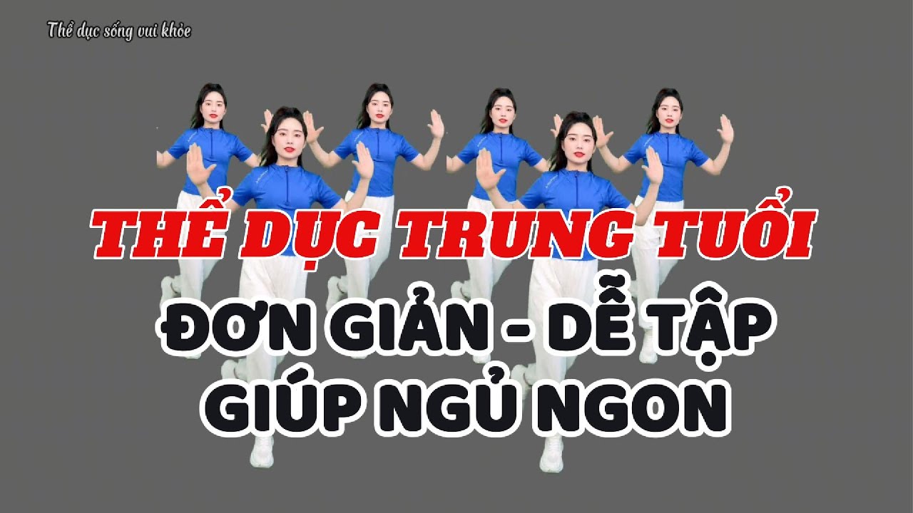 Thể Dục Nhẹ Nhàng 10 Phút Cho Người Cao Tuổi | Ai Cũng Tập Được