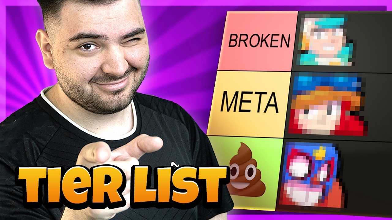 МЕТА ТИР-ЛИСТ от HMBLE (июль 2026) &mdash; BRAWL STARS