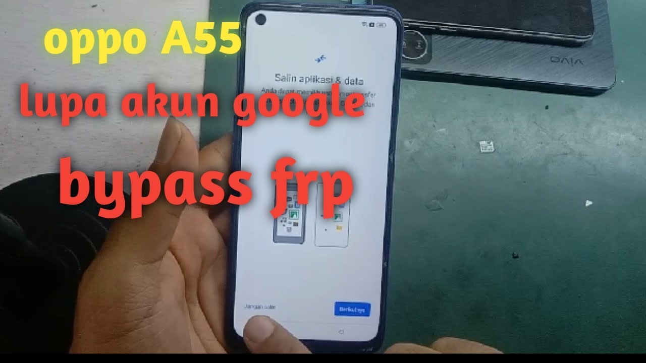oppo a55 (cph2325) lupa akun google#bypass frp#senamjari