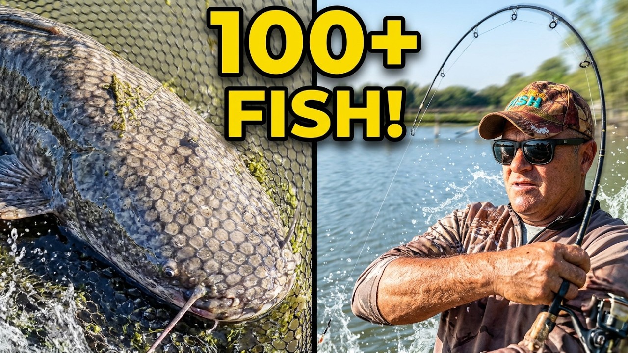 Is it possible to catch so many fish.... yes!