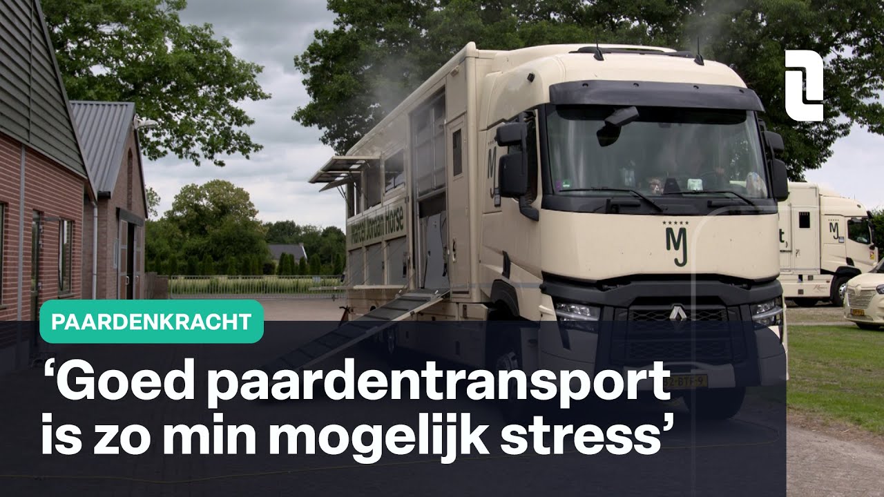 Marcel Jordan vervoert paarden door heel Europa | Paardenkracht 🐎