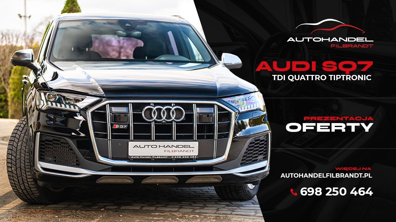 Audi SQ7 TDI Quattro Tiptronic | Prezentacja oferty | Auto Handel Filbrandt