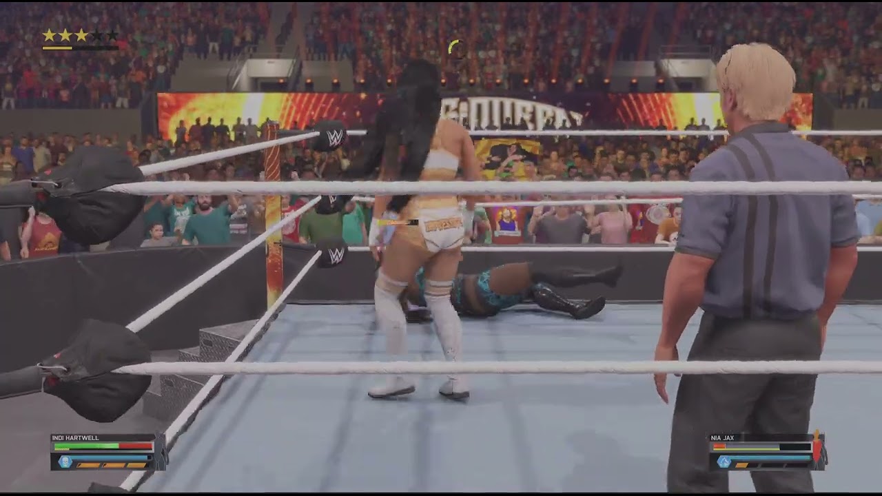 WWE 2K25_ inDi HarTWeLL vs NiA JaX  !!!