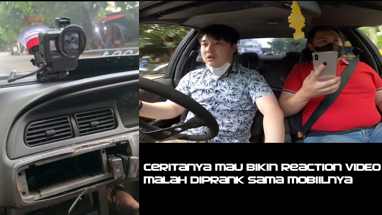 Mau ngeprank reaction temen malah diprank balik sama mobilnya! #shorts #short