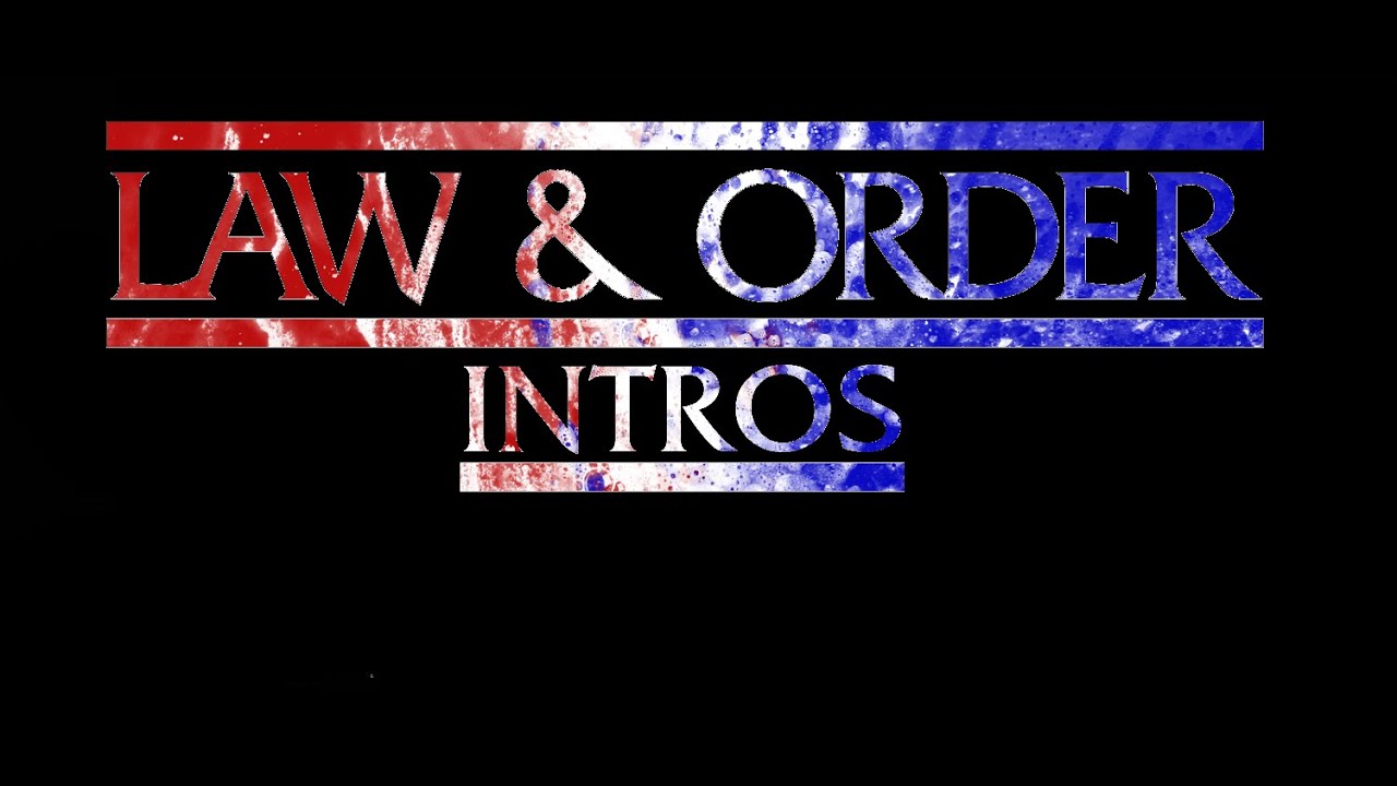 All Law and Order Intros