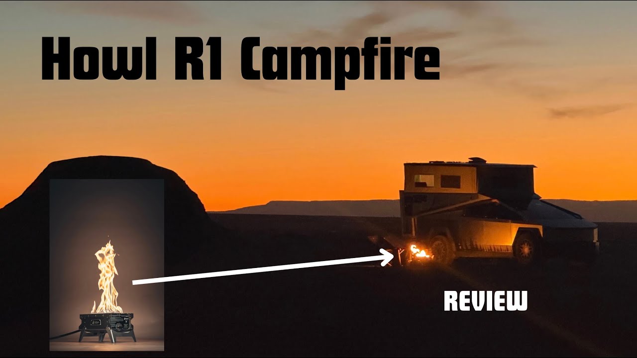 Howl R1 Propane Campfire Pit.  Review from a seasoned Firefighter and Camper. @HowlCampfires