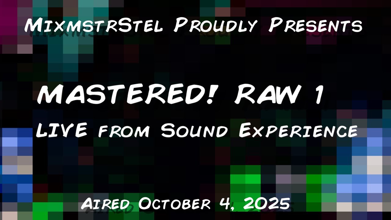 Tech House and Latin Tech LIVE DJ Set (Mastered! RAW Volume 1)