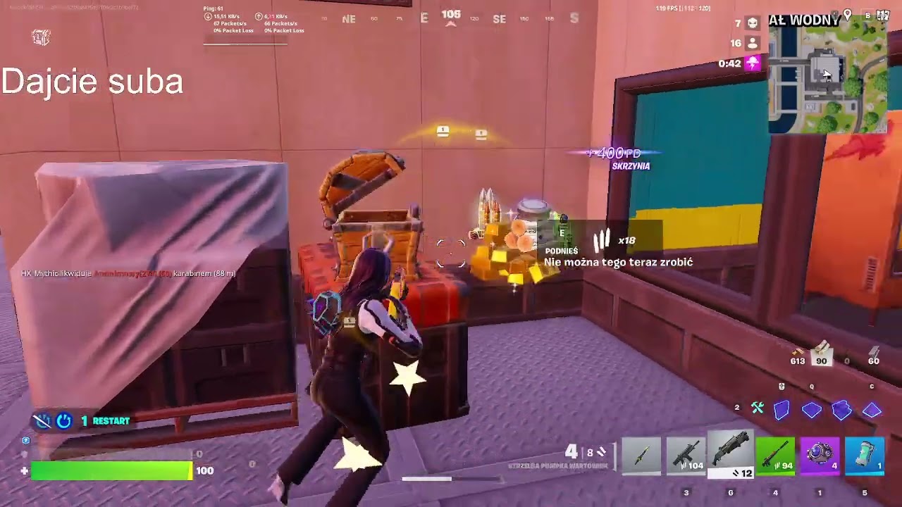 Wbijam diamenta na reaktywacji w fortnite. odc.1