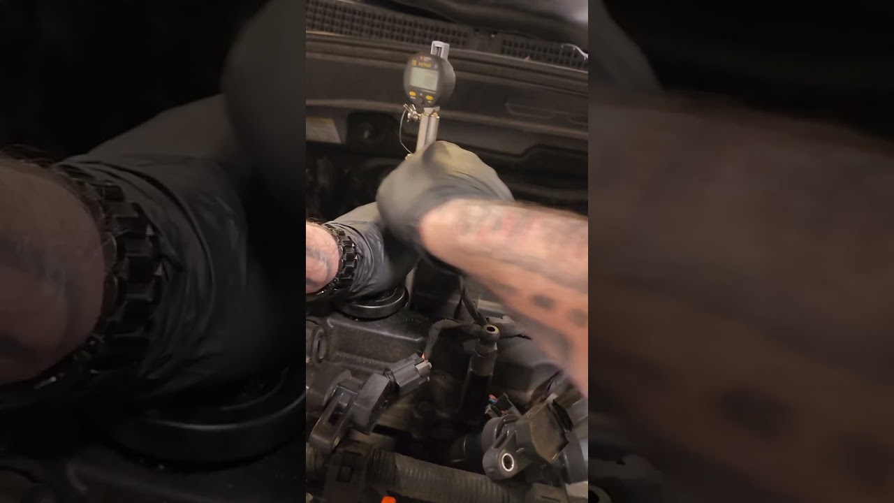 how to properly do a Hyundai bearing clearance test.