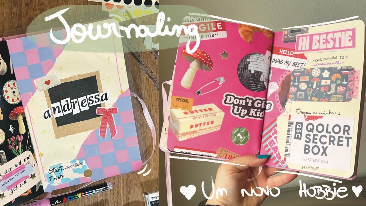 Iniciando um NOVO HOBBIE! | JOURNALING ✨