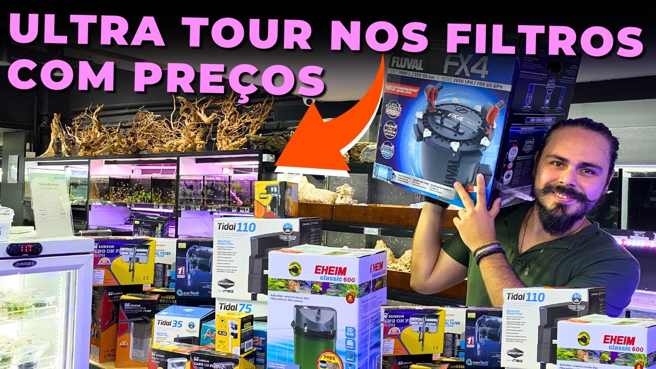 MEGA TOUR POR TODOS OS FILTROS DA ECOTOP ( COM PREÇOS )