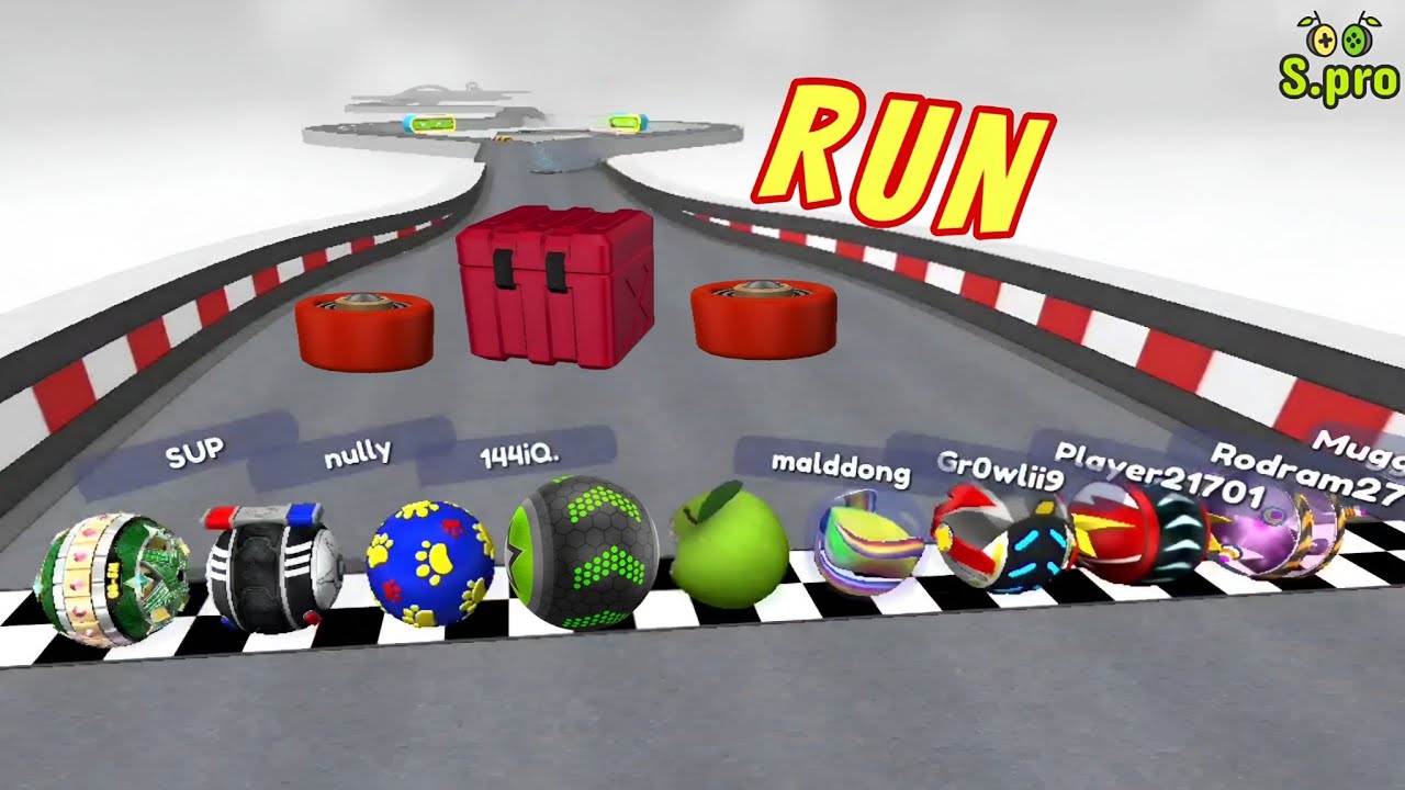 Going Balls - Speedrun Epic Race 176 ᯓ⚽︎ #goingballs #gameplay #marblesrace