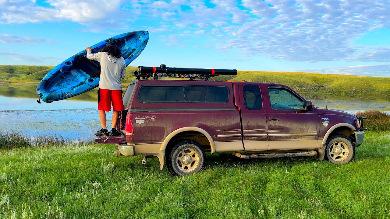 A hidden Lake LOADED with Walleye / Perch