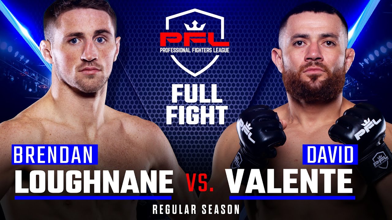 Full Fight | Brendan Loughnane vs David Valente | 2019 PFL Championship