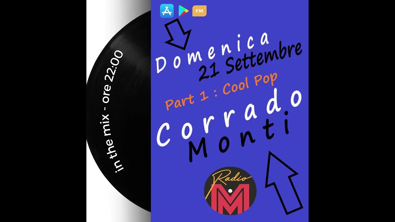 (114) Part 1: Cool Pop '80 (21/09/25) Mitology in the mix on RADIO MITOLOGY 70/80 by Corrado Monti
