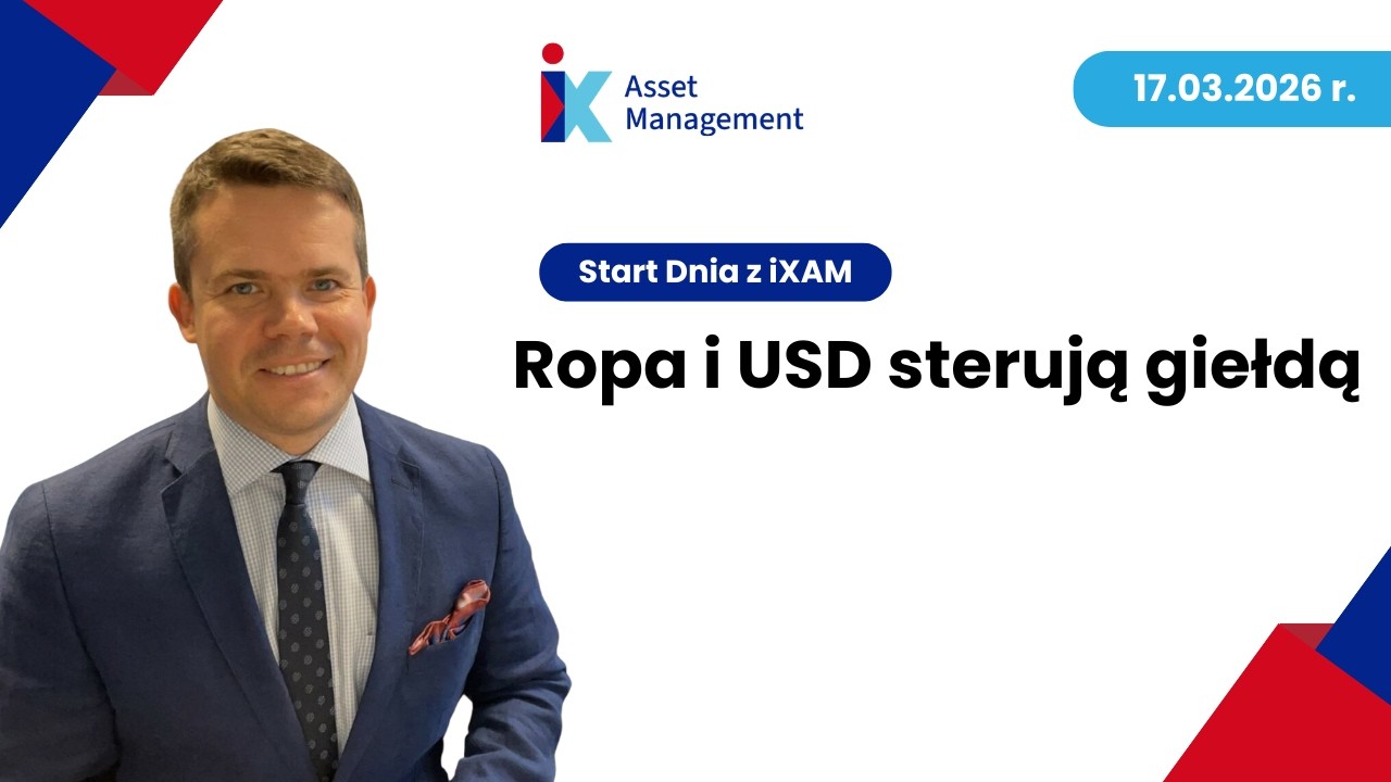 Ropa i USD sterują giełdą