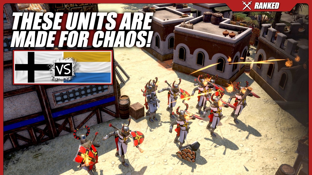 [AOE3] Тевтонские рыцари просто нелепы!
