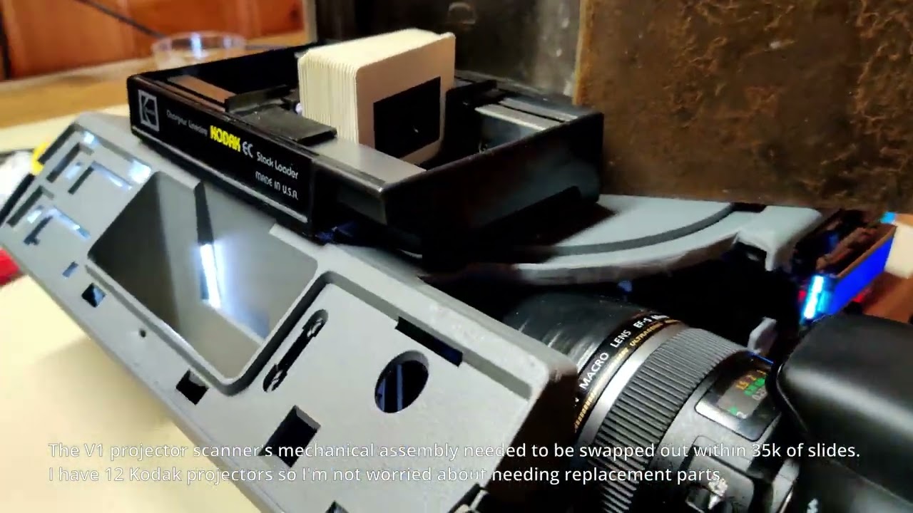 Transform Your Old Slides into Digital Photos with a Modified Projector