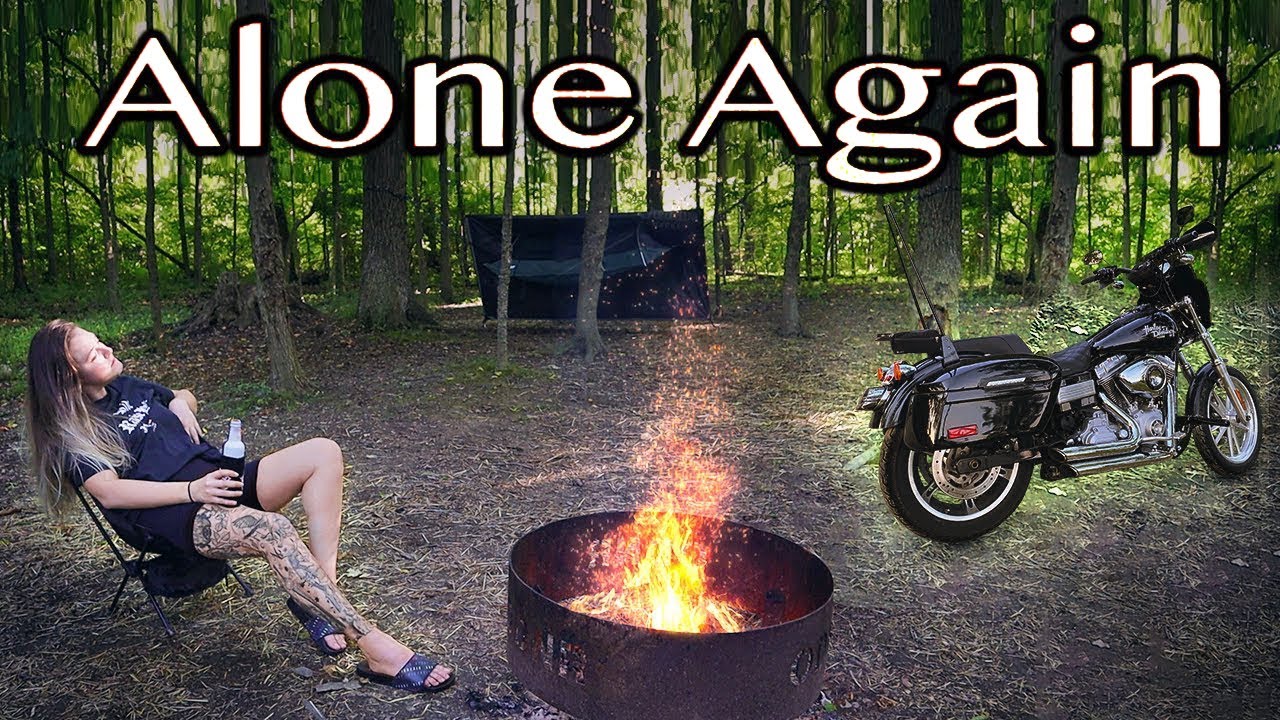 Solo Motorcycle Camping, AGAIN! This time in a HAMMOCK!