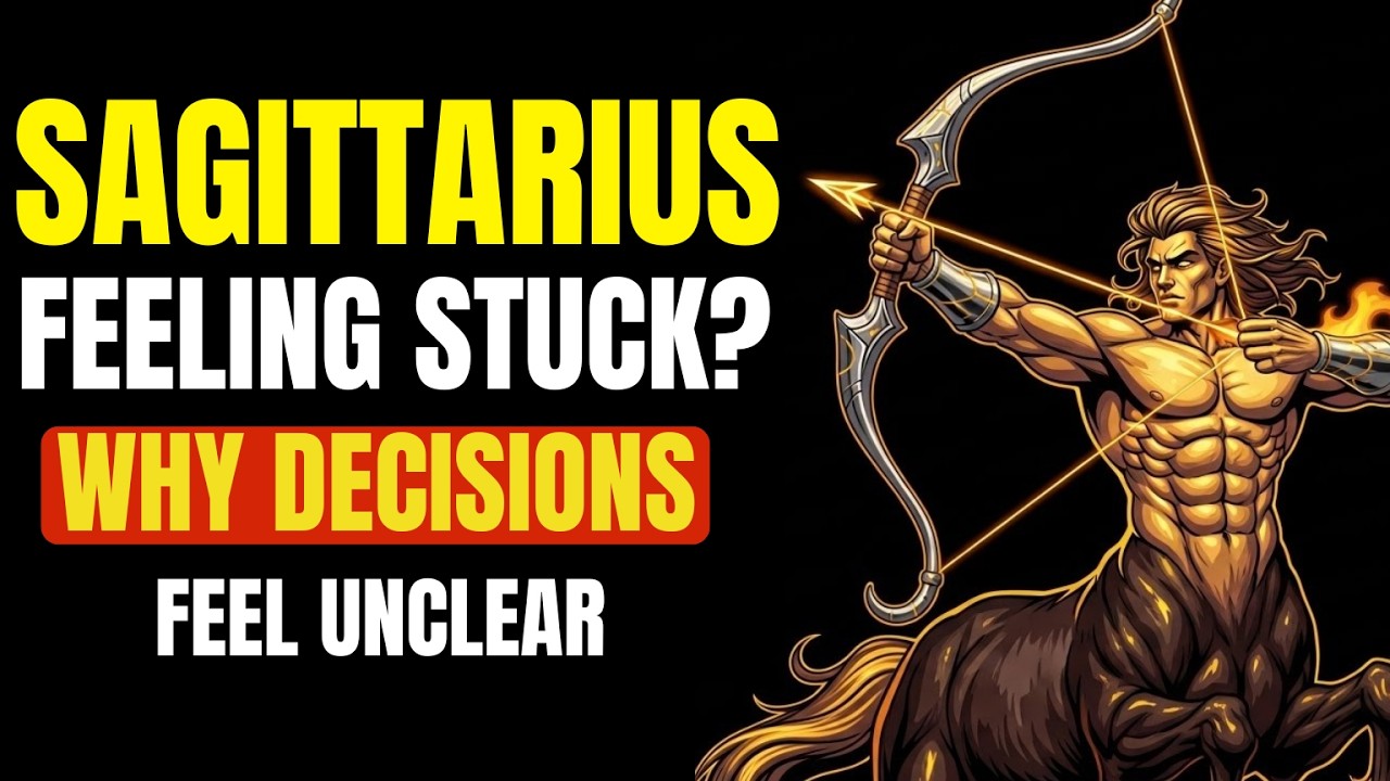 Sagittarius ♐ Why Everything Feels Unclear Right Now | You're Not Lost, You're Recalibrating ✨