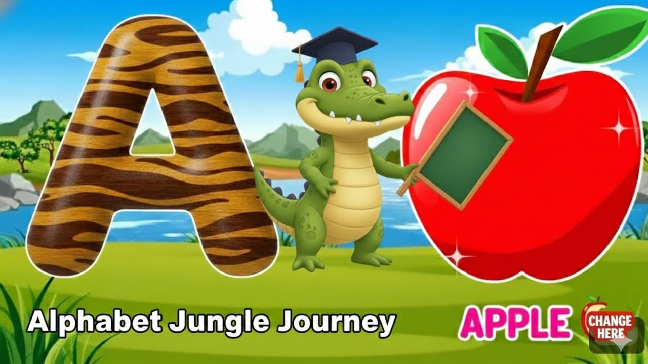 A for Apple B for Ball | Phonics Alphabet for Children
