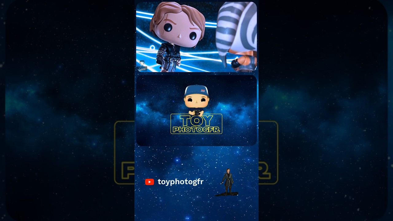 Star Wars Funko Pop Toy Photography | Recreating Ahsoka Episode 4 Anakin World Between Worlds