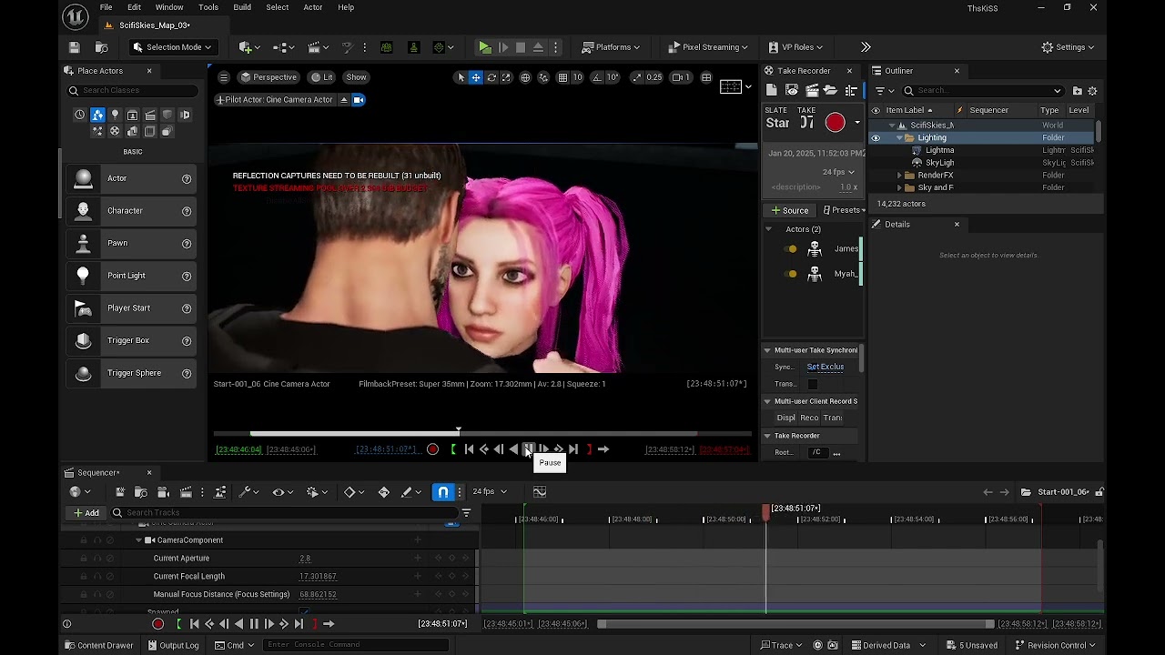 Unreal Engine 5 - Recording iClone8 Characters w/ Take Recorder!